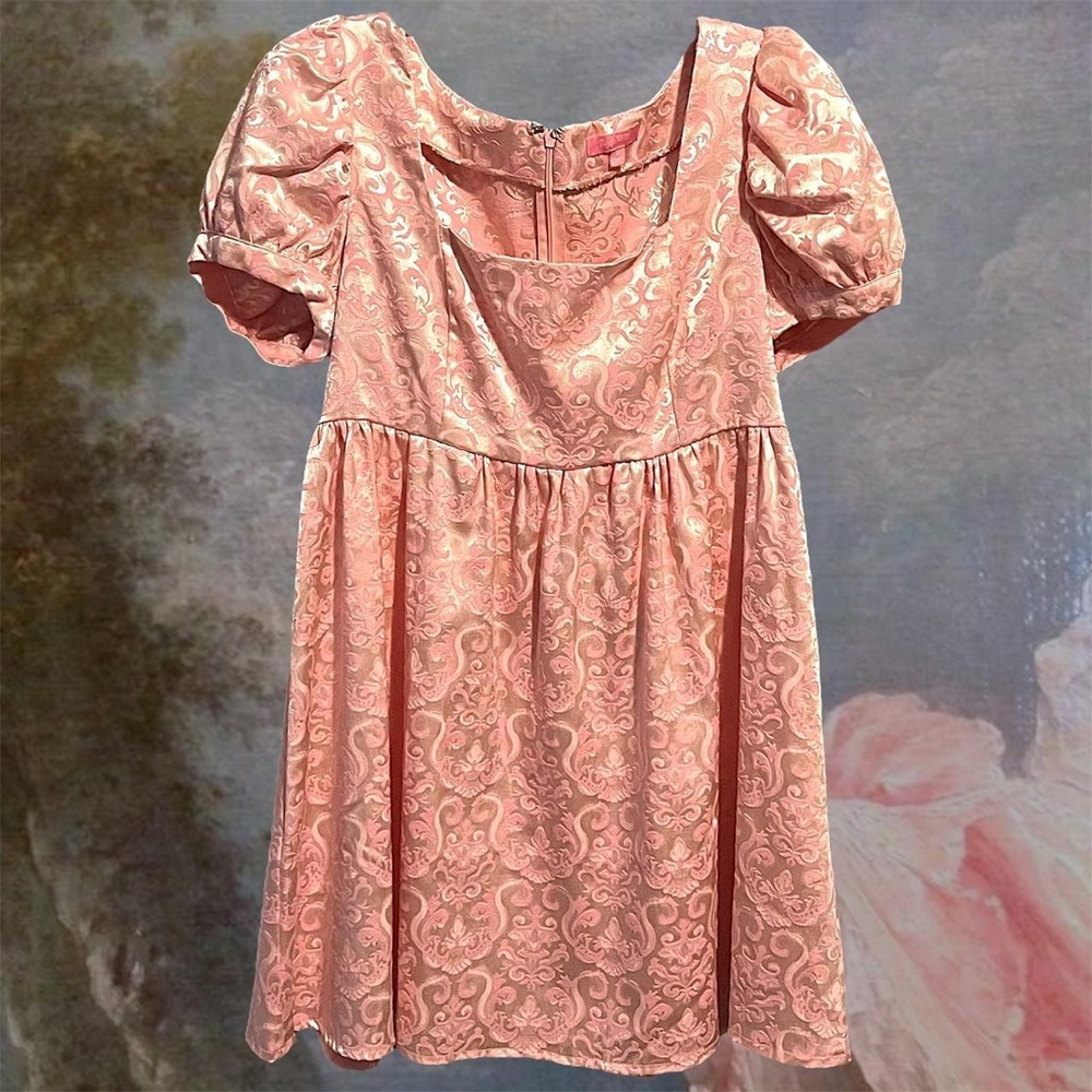 Babydoll Puff Sleeve Dress